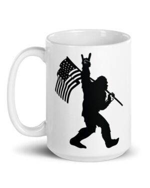 Sasquatch Flag Mug