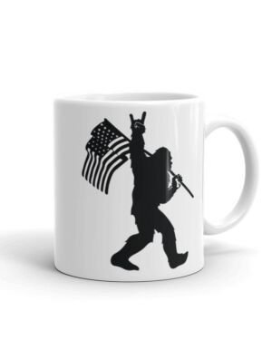 Sasquatch Flag Mug