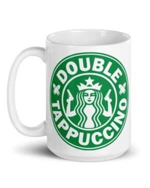 Double Tappuccino – Pro Gun – Pro 2nd – White glossy mug